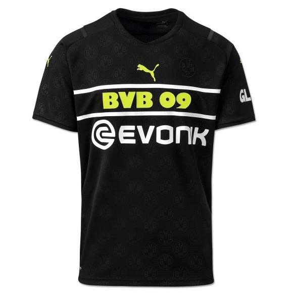 Tailandia Camiseta Borussia Dortmund Tercera Equipación Portero 2021/2022 Negro